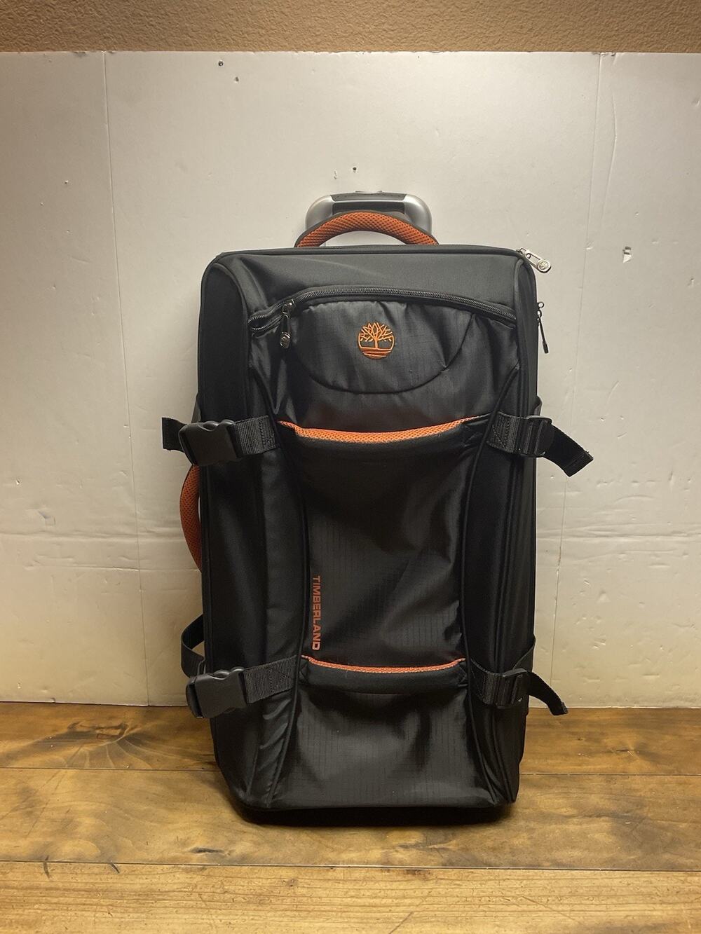 Timberland Twin Mountain Rolling Wheeled Upright Carry-On Duffle Suitcase